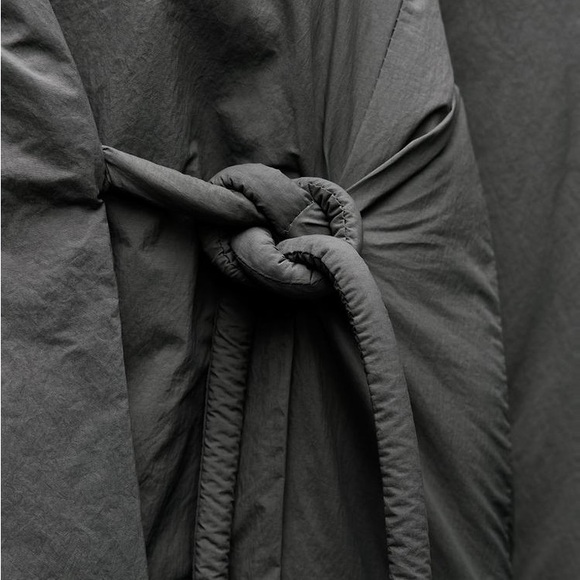 Zara Gray Puffer Jacket - Picture 9 of 15